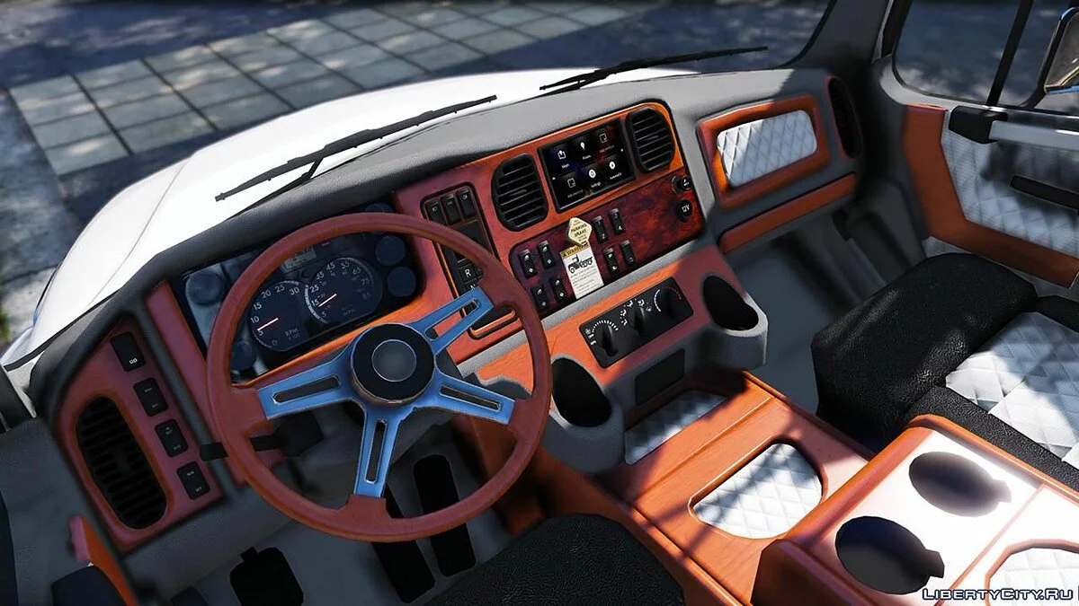 Freightliner M2 Crew Cab Flatbed [Додаток | Скрипт | БЕТА] 1.0 / GTA 5