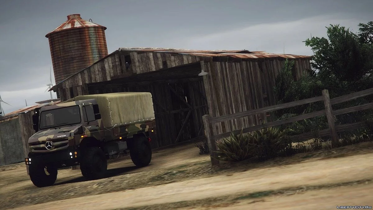 Mercedes-Benz 2014 Unimog 1.0 / GTA 5