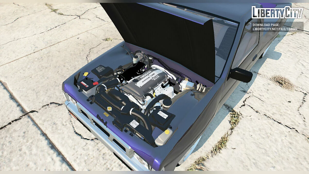 1995 Nissan Hardbody Lowered [Add-on/FiveM] / GTA 5