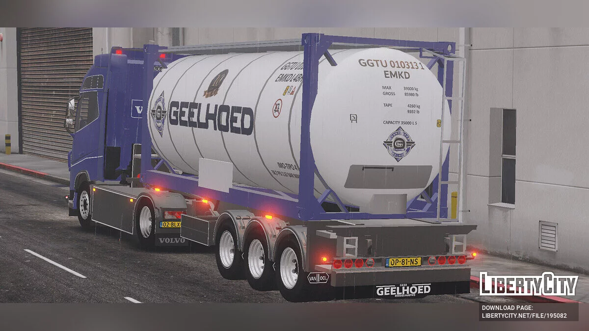 Volvo FH4 Geelhoed B.V v1.0 / GTA 5