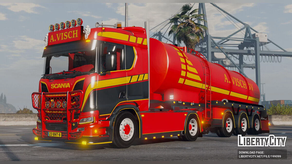 Scania R650 A.Visch 2.0 / GTA 5