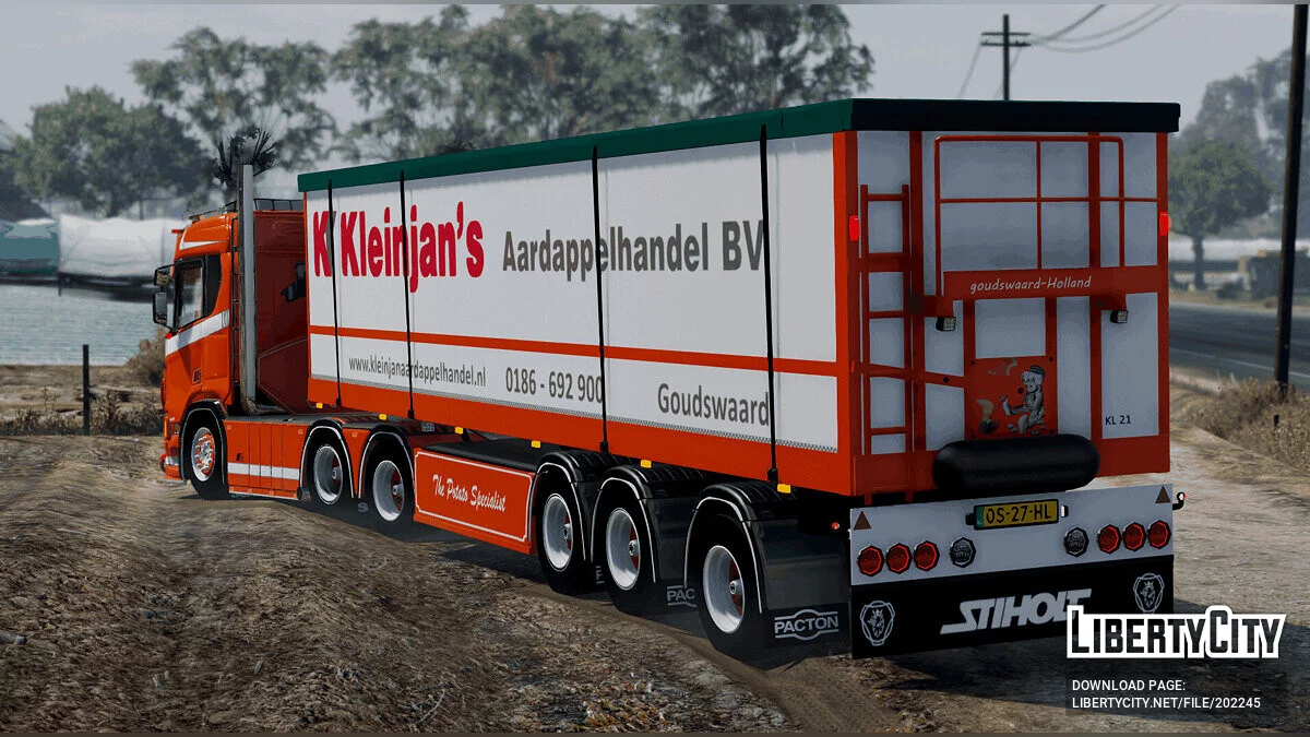 Scania R650 Kleinjan / GTA 5