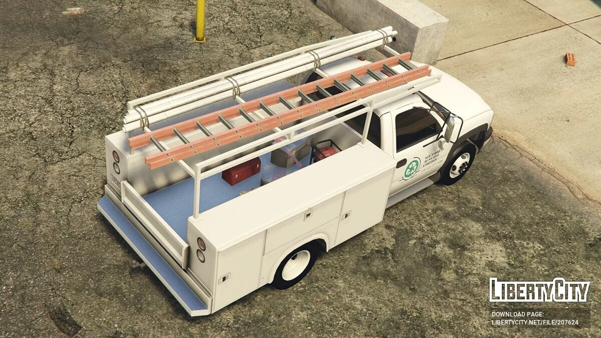 2001 Chevrolet Silverado 2500HD 'Utility' [Değiştir] / GTA 5