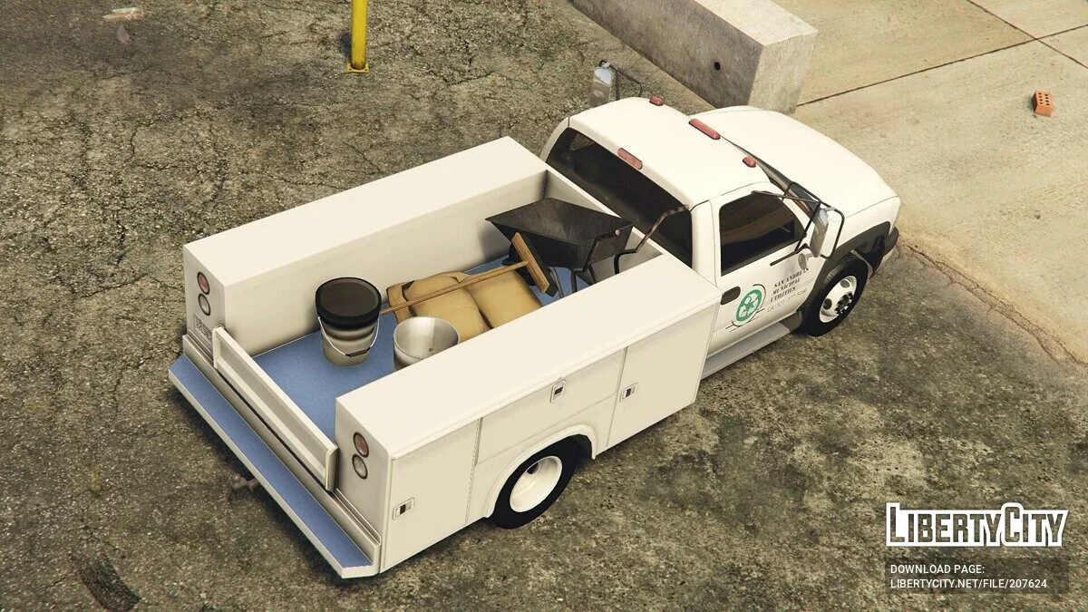 2001 Chevrolet Silverado 2500HD 'Utility' [Değiştir] / GTA 5