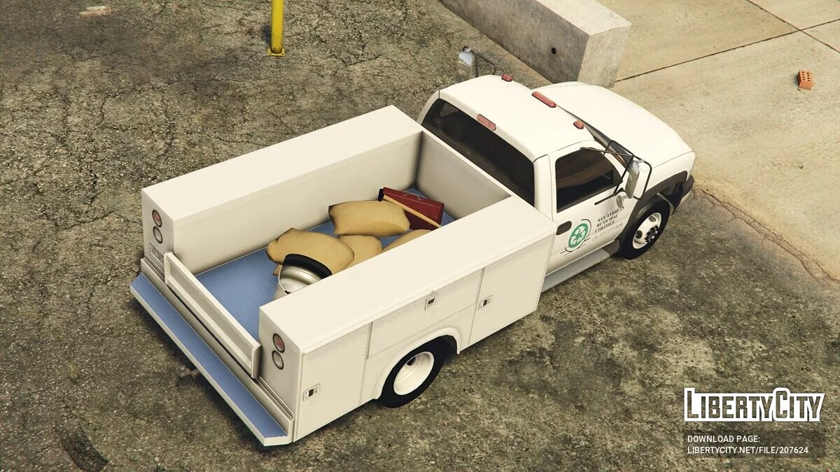 2001 Chevrolet Silverado 2500HD 'Utility' [Değiştir] / GTA 5