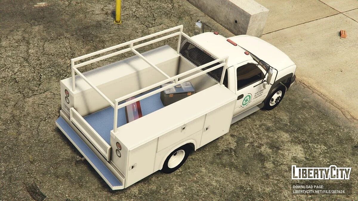 2001 Chevrolet Silverado 2500HD 'Utility' [Değiştir] / GTA 5