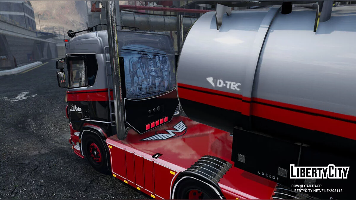 Scania R520 V8 De Winter / GTA 5