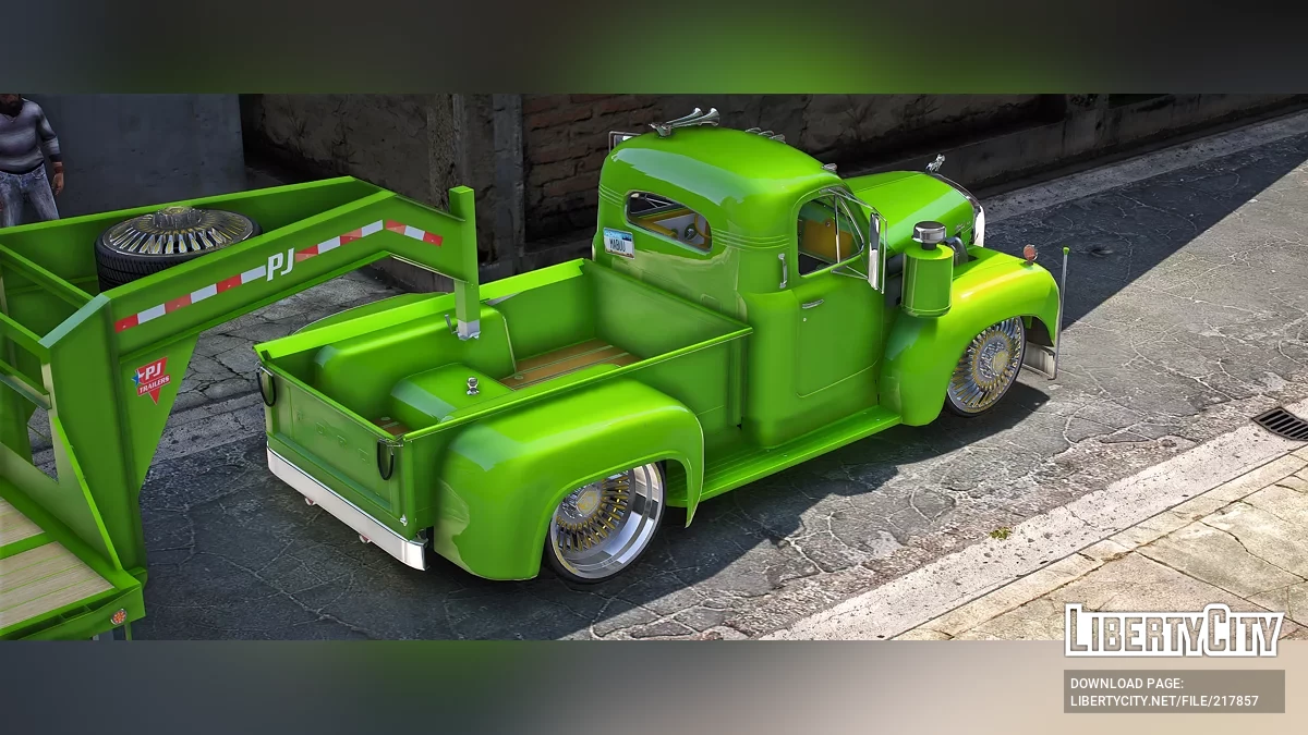Mack Truck With Trailer Donk 1953 / GTA 5