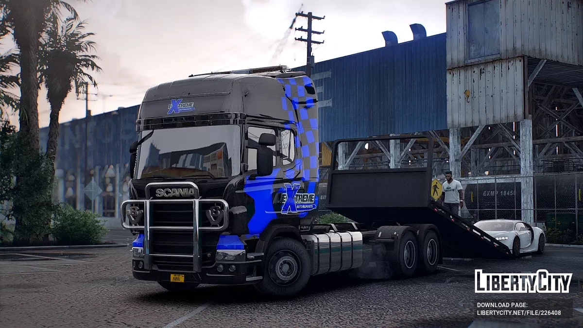 Scania R730 Flatbed / GTA 5