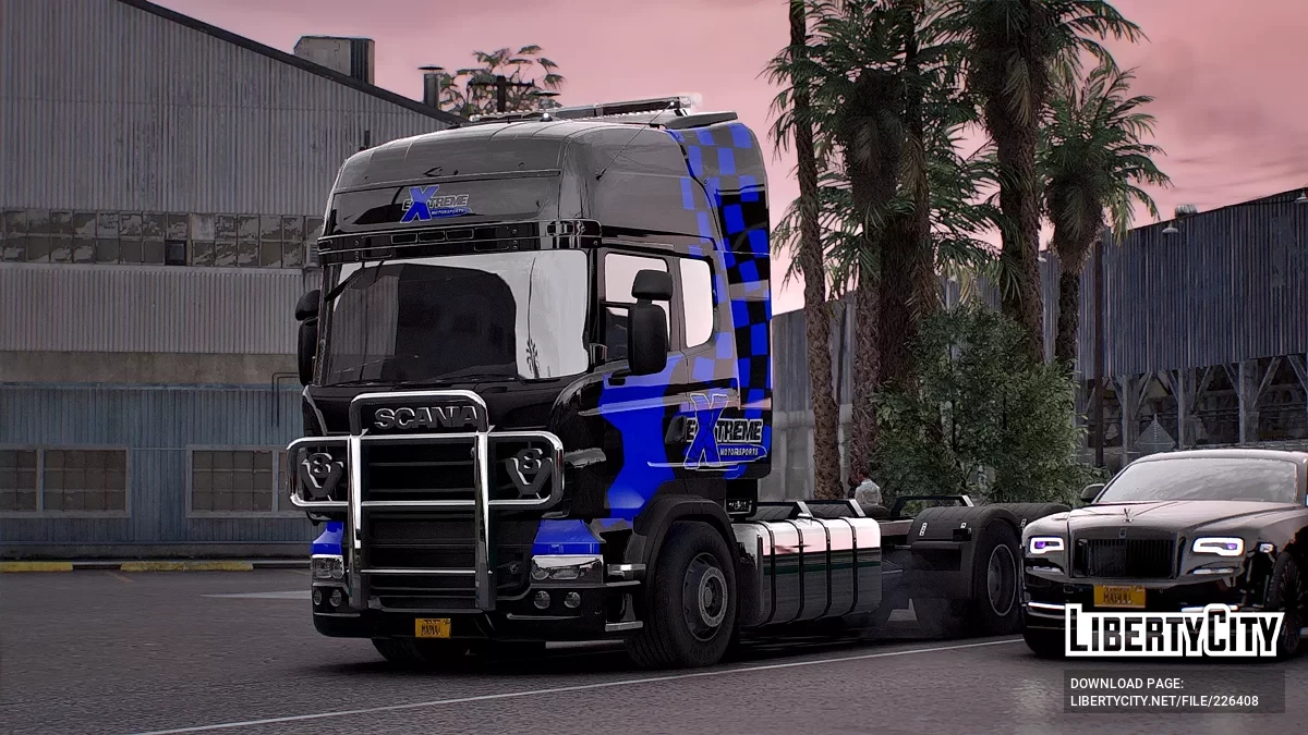Scania R730 Flatbed / GTA 5