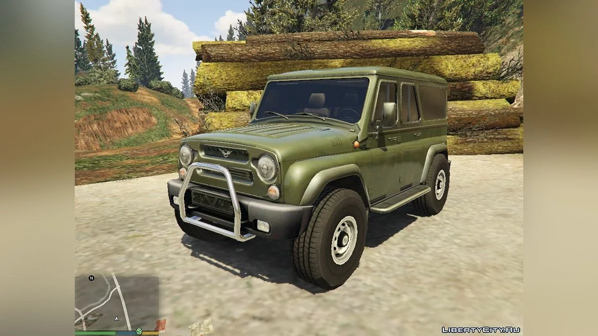 УАЗ 3159 [v2] для GTA 5 / GTA 5