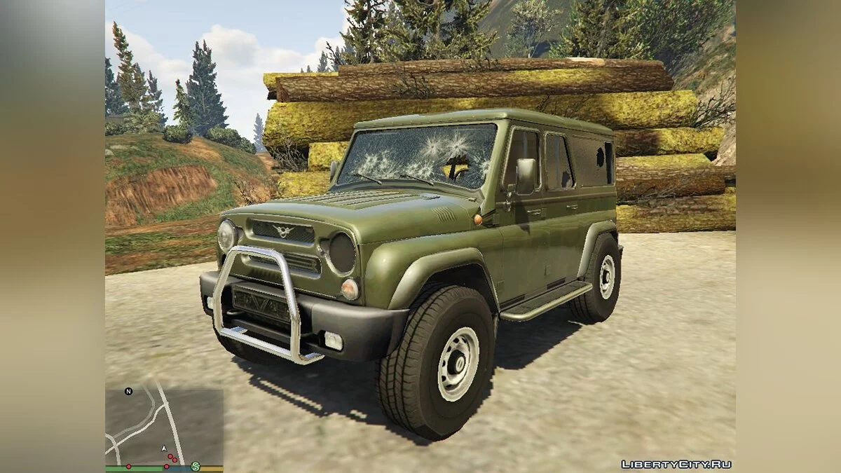 УАЗ 3159 [v2] для GTA 5 / GTA 5