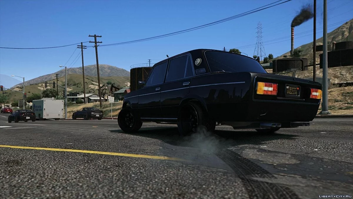 VAZ 2106 بواسطة AKROM إضافة 1.0 / جي تي أي 5