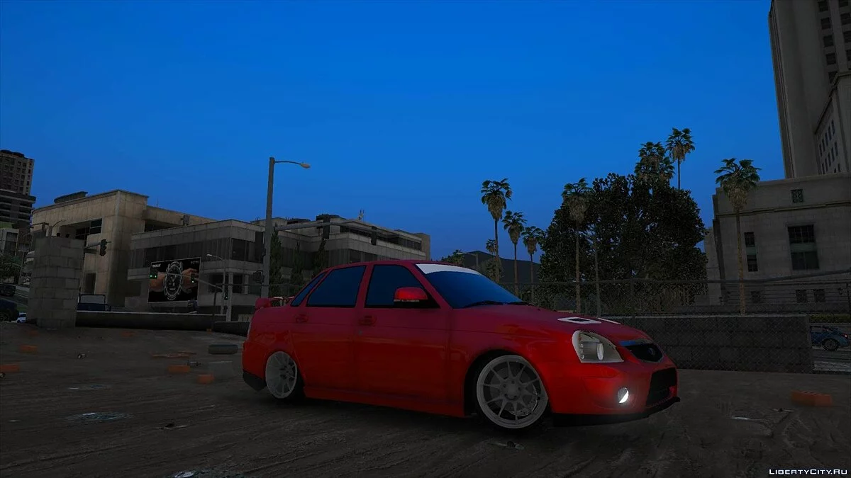 Lada Priora (VAZ 2170) by Akrom Add-On 1.0 / GTA 5