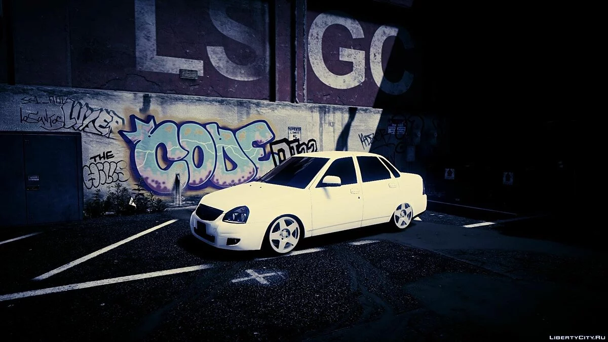 Lada Priora (VAZ 2170) by Akrom Add-On 1.0 / GTA 5