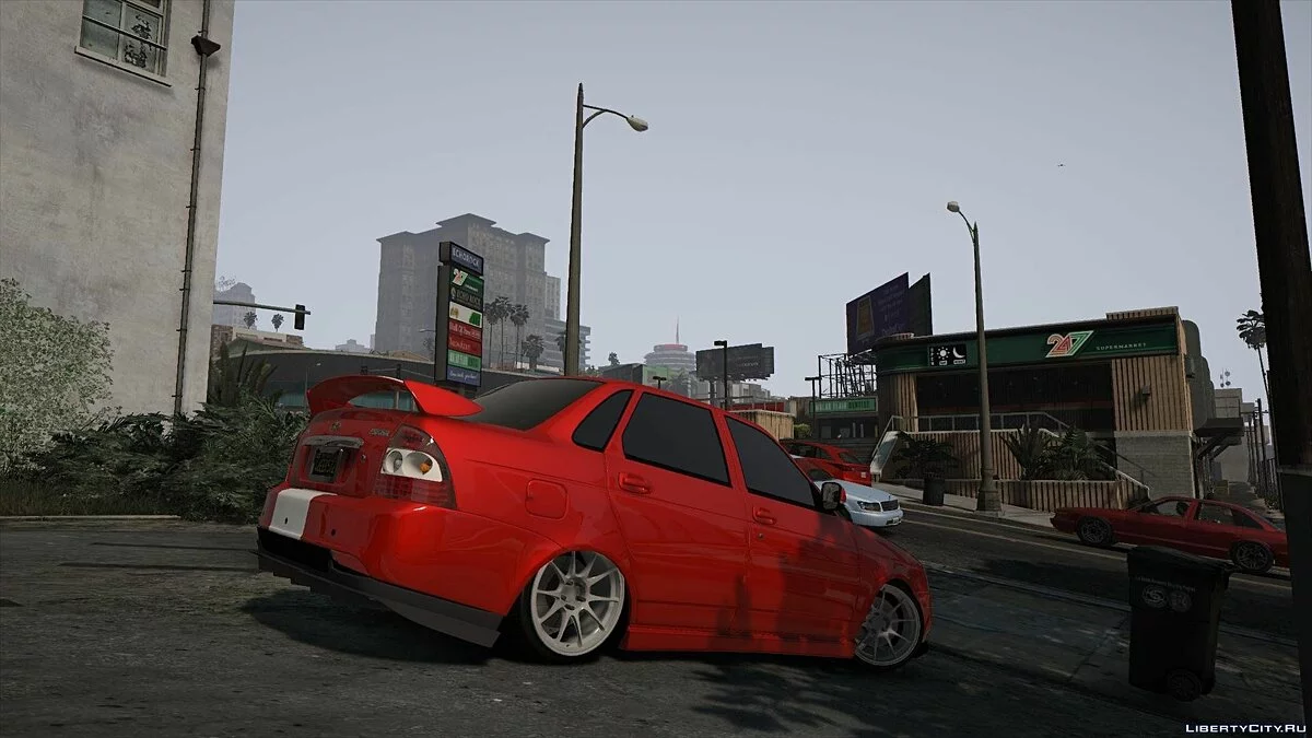 Lada Priora (VAZ 2170) by Akrom Add-On 1.0 / GTA 5