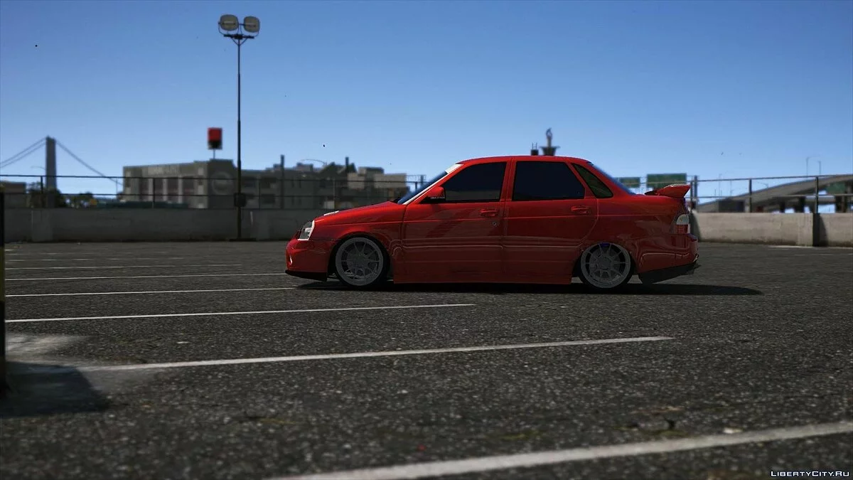 Lada Priora (VAZ 2170) by Akrom Add-On 1.0 / GTA 5
