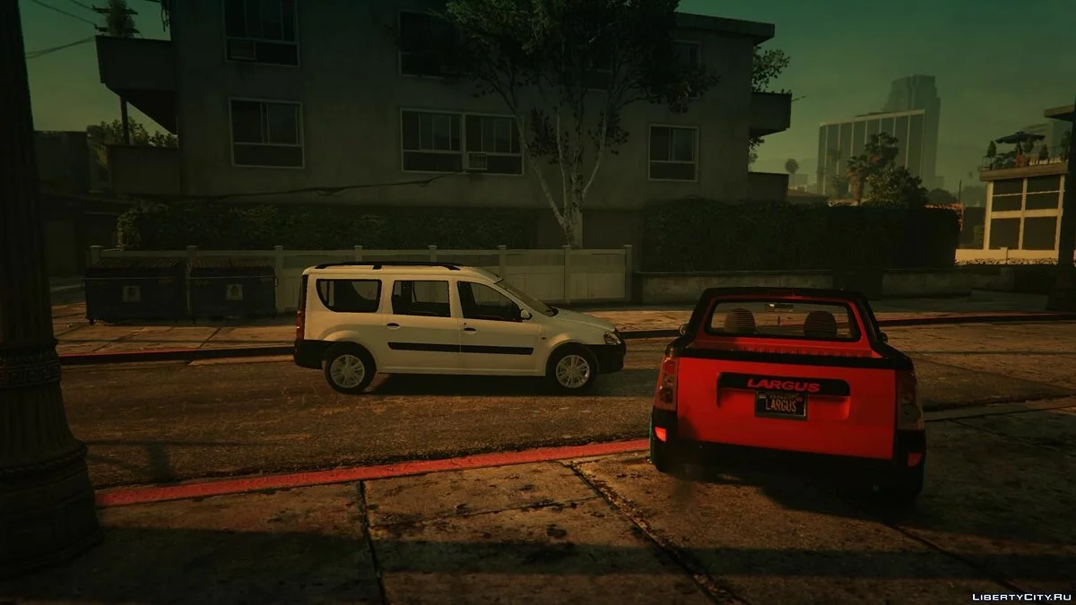 LADA LARGUS oleh AKROM Add-ON / GTA 5