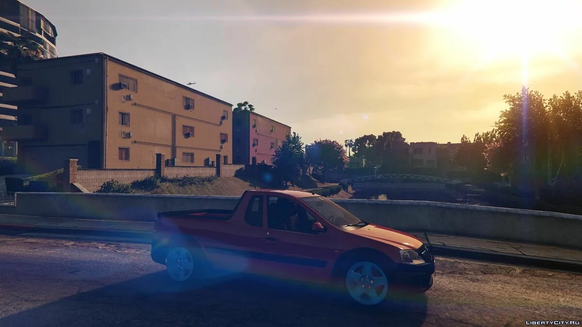LADA LARGUS oleh AKROM Add-ON / GTA 5