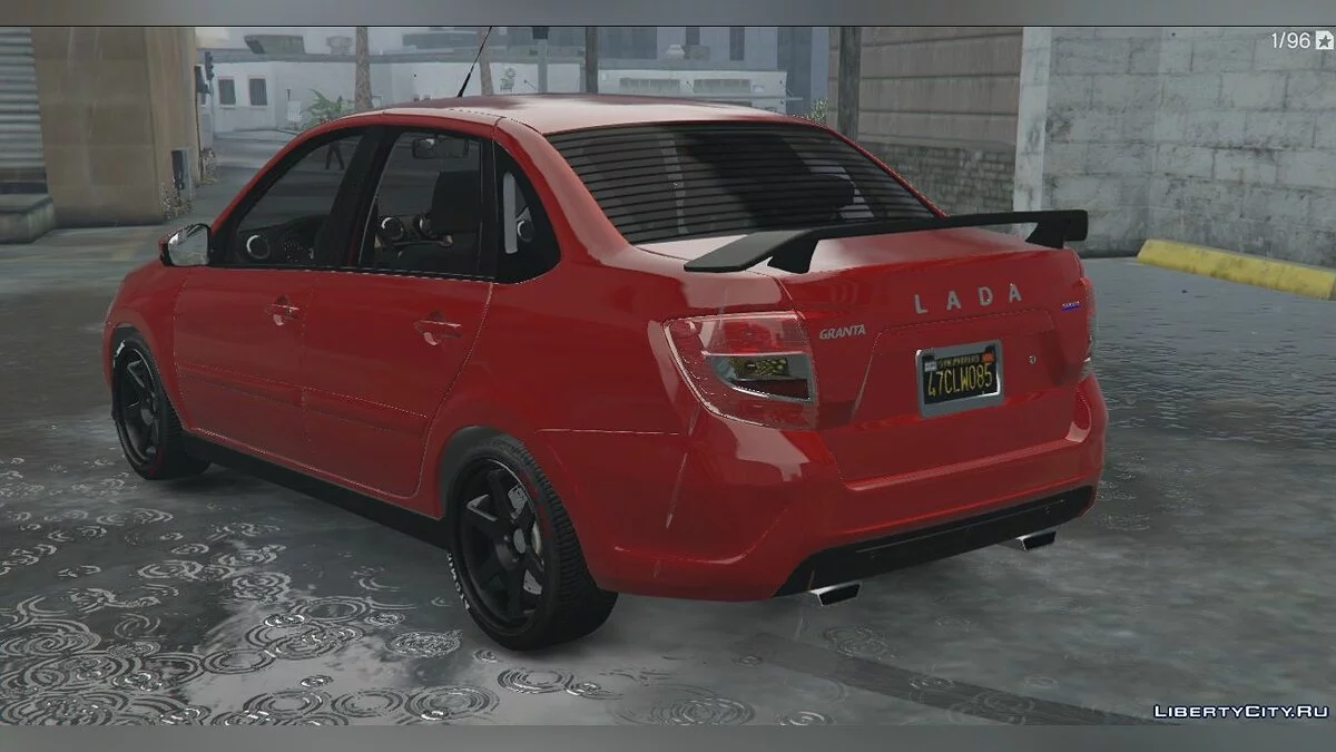 Lada Granta Sedán + personalización / GTA 5