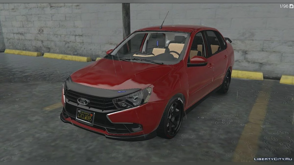 Lada Granta Sedán + personalización / GTA 5