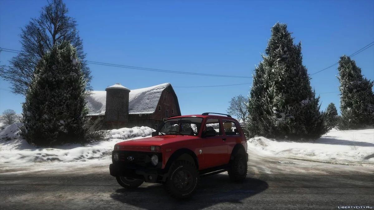 LADA 4x4 Bronto Add-ON 1.0 / GTA 5