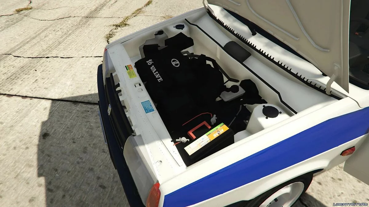 VAZ LADA Samara 21093i-21099i Polícia [Add-On | Extras] 1.0 / GTA 5