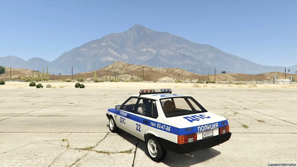 VAZ LADA Samara 21093i-21099i Polícia [Add-On | Extras] 1.0 / GTA 5