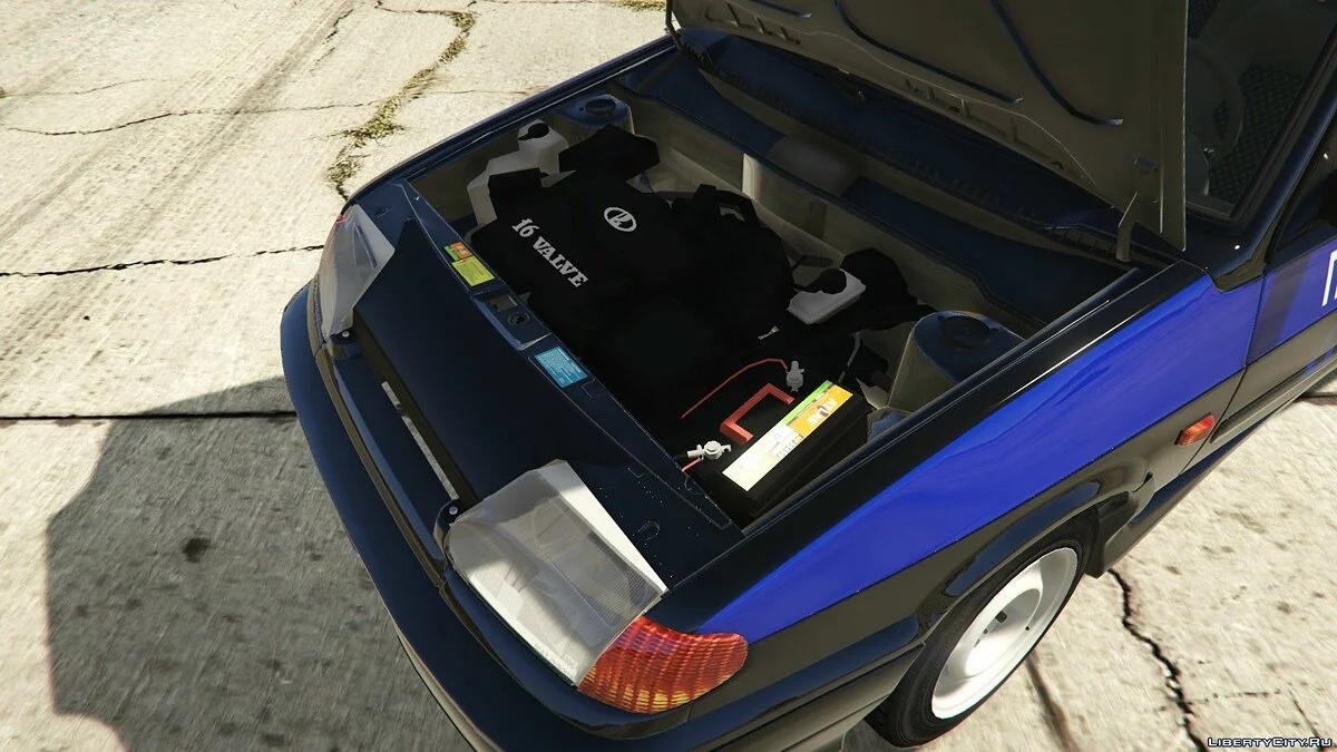 Vaz-2114-2115 Polisi DPS [Add-On | Ekstra] 1.0 / GTA 5