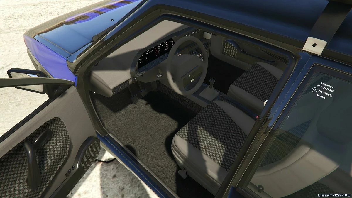 Vaz-2114-2115 Polisi DPS [Add-On | Ekstra] 1.0 / GTA 5