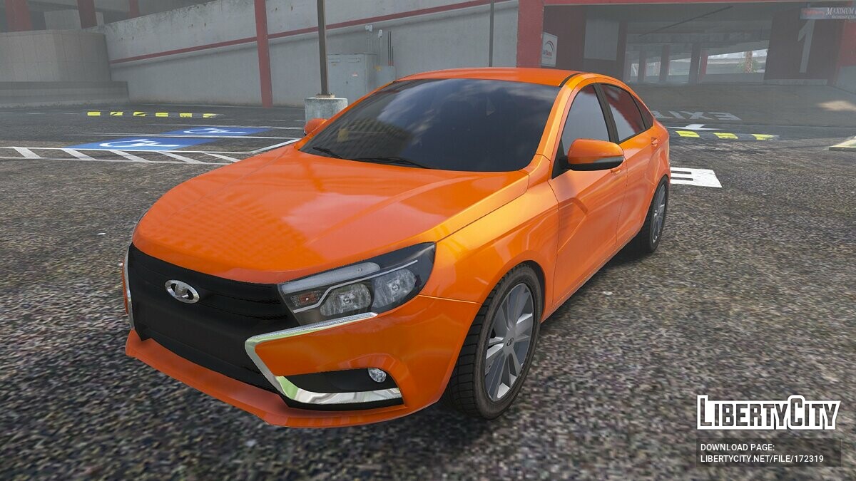 Gta 5 lada vesta sport фото 10