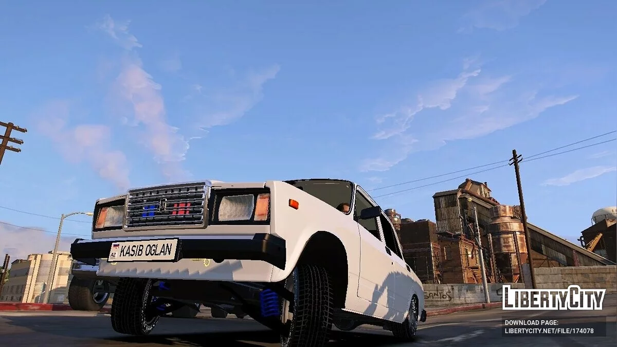VAZ 2107 Estilo Baku Avtosh 1.0 / GTA 5