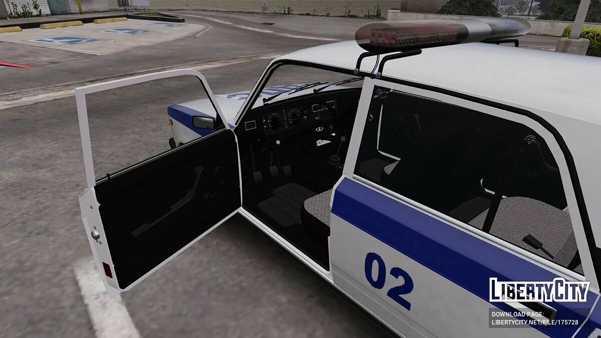 VAZ 2105-2107 Polisi / GTA 5