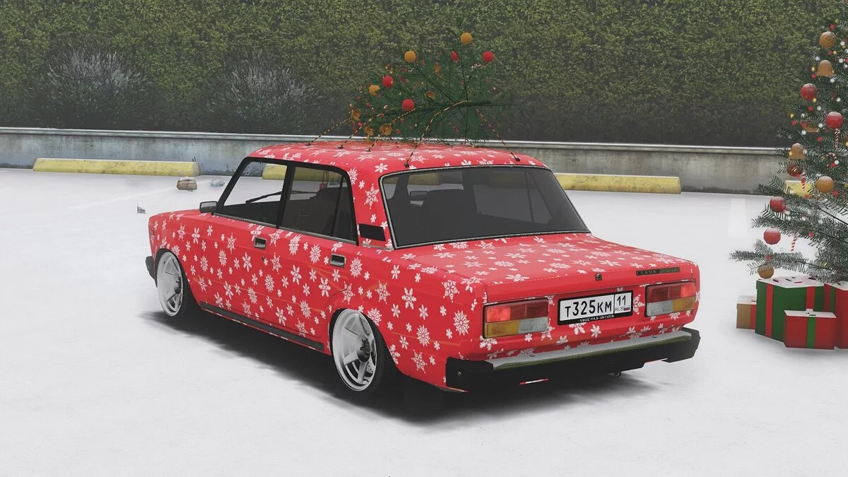 2001 Lada 2107 Christmas / GTA 5
