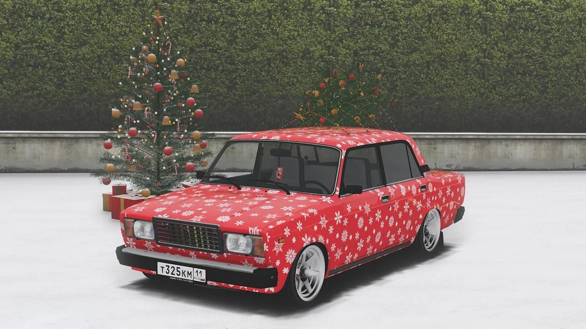 2001 Lada 2107 Christmas / GTA 5