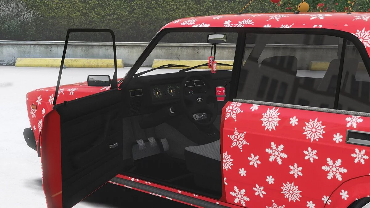 2001 Lada 2107 Christmas / GTA 5