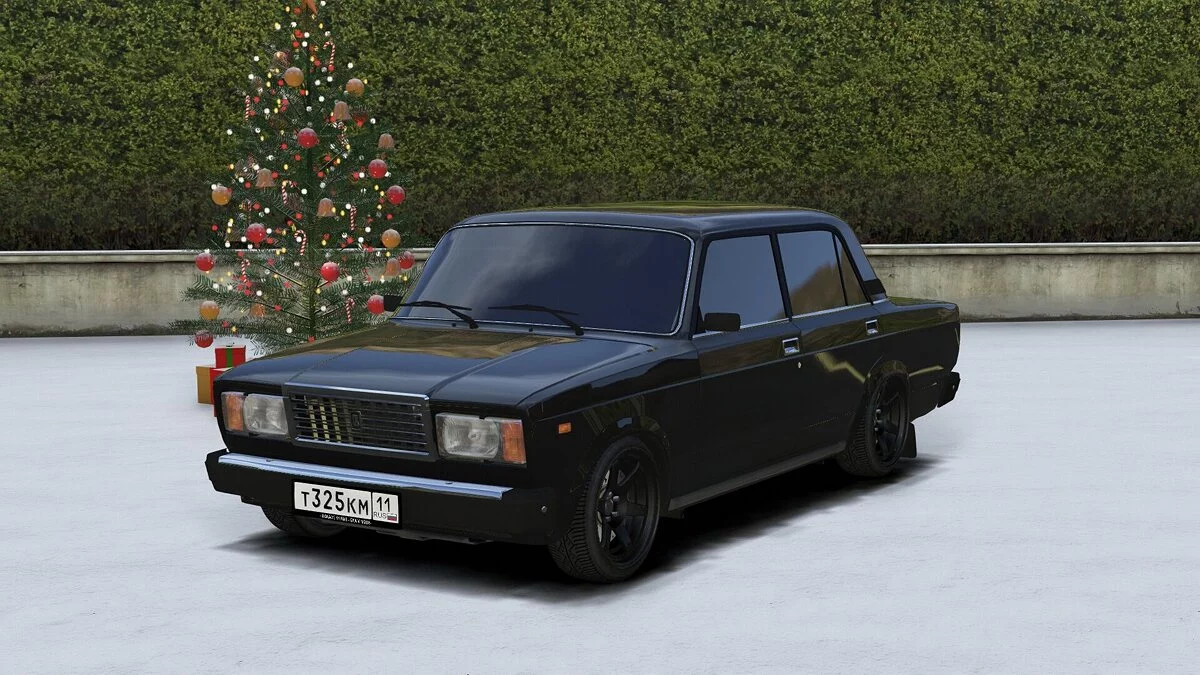 2001 Lada 2107 Christmas / GTA 5