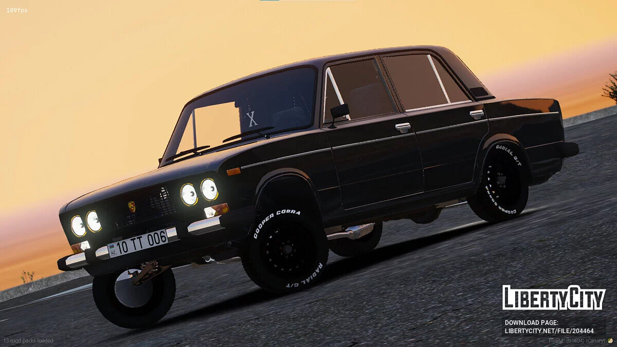 ВАЗ 2106 Azelow style / GTA 5