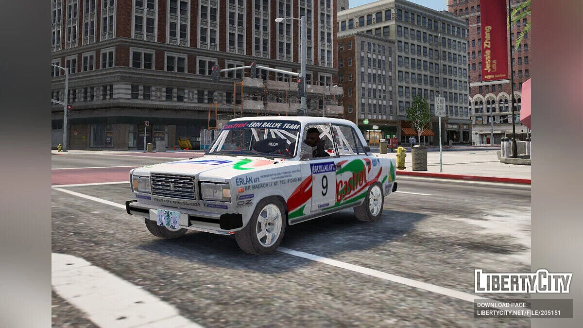 Lada 21074 1.6 Rally Car v1.1 / GTA 5