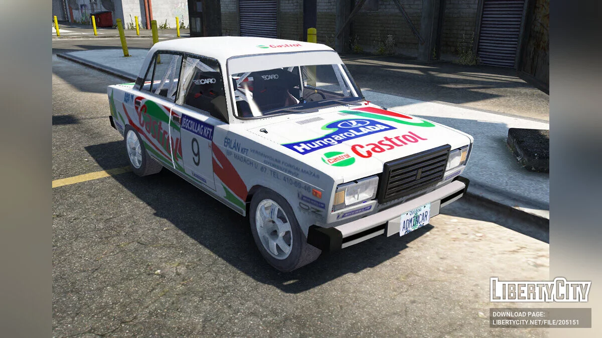 Lada 21074 1.6 Rally Car v1.1 / GTA 5