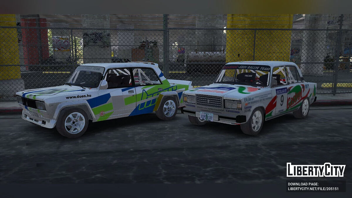 Lada 21074 1.6 Rally Car v1.1 / GTA 5