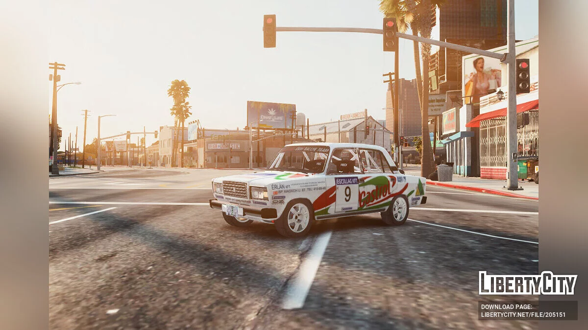 Lada 21074 1.6 Rally Car v1.1 / GTA 5