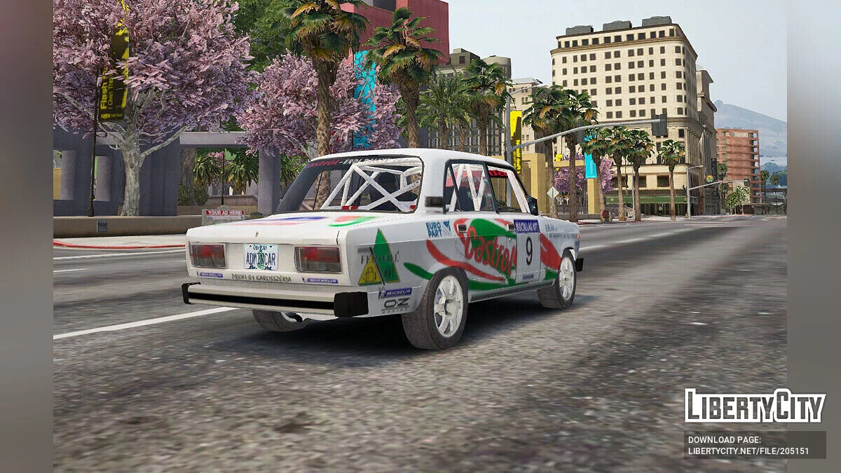 Lada 21074 1.6 Rally Car v1.1 / GTA 5
