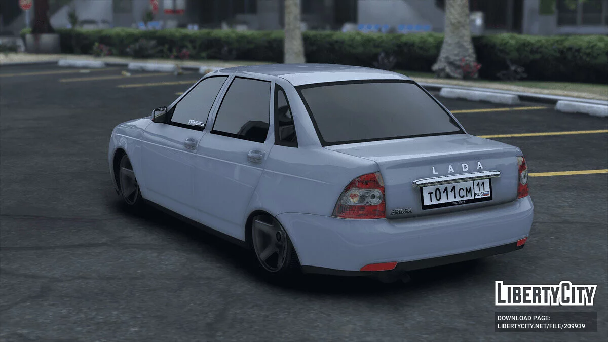 2012 Lada 2170 Priora v1.0 / GTA 5
