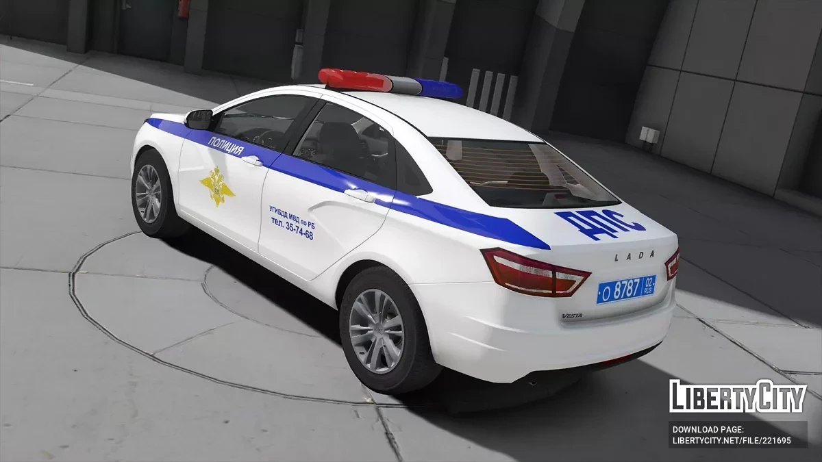 Lada Vesta DPS / GTA 5