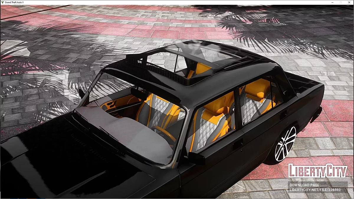 VAZ 2107 & W222 - Індивідуальний інтер'єр [Add-On] / GTA 5