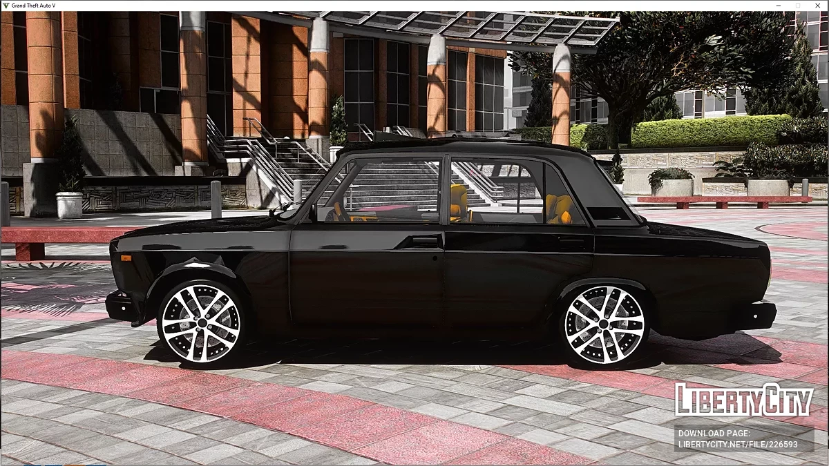 VAZ 2107 & W222 - Індивідуальний інтер'єр [Add-On] / GTA 5