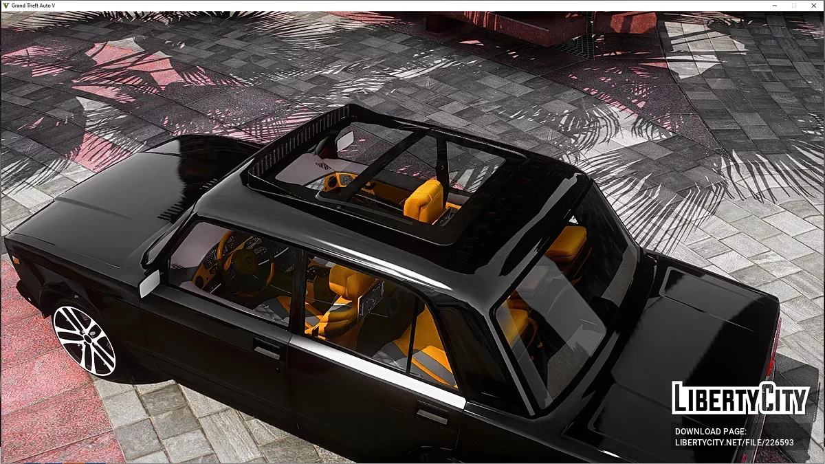 VAZ 2107 & W222 - Індивідуальний інтер'єр [Add-On] / GTA 5