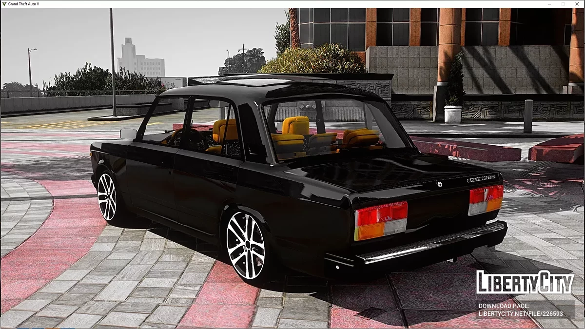 VAZ 2107 & W222 - Індивідуальний інтер'єр [Add-On] / GTA 5