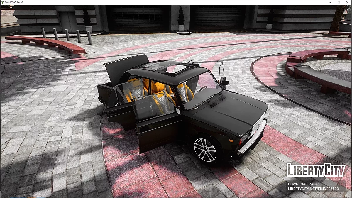 VAZ 2107 & W222 - Індивідуальний інтер'єр [Add-On] / GTA 5